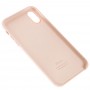 Чохол silicone case для iPhone Xr pink sand