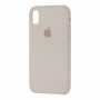 Чохол silicone case для iPhone Xr stone