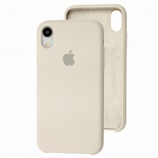 Чохол silicone case для iPhone Xr stone
