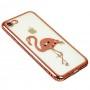 Чохол Kingxbar для iPhone 7/8 Diamond фламінго рожевий