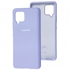 Чехол для Samsung Galaxy A42 (A426) Silicone Full сиреневый / dasheen