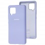 Чехол для Samsung Galaxy A42 (A426) Silicone Full сиреневый / dasheen