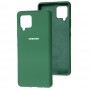 Чехол для Samsung Galaxy A42 (A426) Silicone Full зеленый / pine green