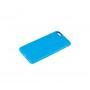 Чехол для iPhone 6 Plus Leather TPU Case голубая
