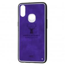Чехол для Samsung Galaxy A10s (A107) Deer фиолетовый