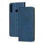 Чехол книжка для Huawei P40 Lite E Black magnet синий