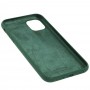 Чехол для iPhone 11 Silicone Full forest green