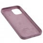 Чехол для iPhone 12 / 12 Pro Silicone Full лиловый / lilac pride