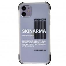 Чохол для iPhone 11 SkinArma Shirudo Anti-Shock прозорий/чорний