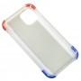Чехол для iPhone 11 SkinArma Shirudo Anti-Shock белый / красный / синий