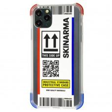 Чехол для iPhone 11 Pro Max SkinArma Shirudo Anti-Shock белый / красный / синий