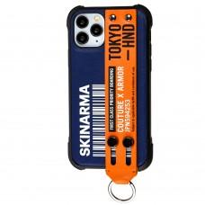 Чехол для iPhone 11 Pro SkinArma case Bando series сине-оранжевый