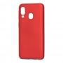Чехол для Samsung Galaxy A40 (A405) Rock матовый красный