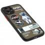 Чохол для iPhone 11 Pro Picture shadow matte космонавт чорний