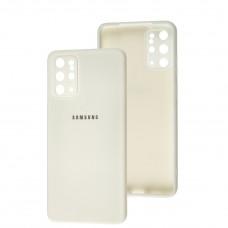 Чохол для Samsung Galaxy S20+ (G985) / S11 Square camera full білий