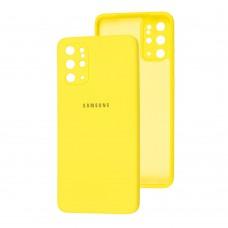 Чехол для Samsung Galaxy S20+ (G985) / S11 Square camera full желтый