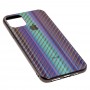 Чохол для iPhone 11 Pro Max Carbon Gradient Hologram чорний