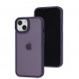 Чохол для iPhone 14 Metal Bezel фіолетовий