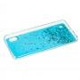 Чехол для Samsung Galaxy A10 (A105) Wave конфети голубой