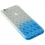 Чохол Gellin для iPhone 6 gradient прозоро блакитний