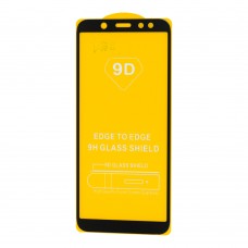 Защитное стекло для Samsung Galaxy A6 2018 (A600) Full Glue черное (OEM)