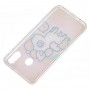 Чехол для Samsung Galaxy M20 (M205) силикон + popsocket розовый "пони"