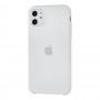 Чохол Silicone для iPhone 11 Premium case білий