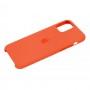 Чохол Silicone для iPhone 11 Pro Premium case clementine