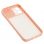 Чохол для iPhone 12 mini LikGus Camshield camera protect рожевий