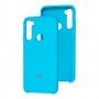 Чехол для Xiaomi Redmi Note 8T Silky Soft Touch светло-голубой