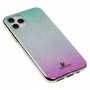 Чохол для iPhone 11 Pro Sw glass сріблясто-рожевий