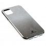 Чохол для iPhone 11 Sw glass сріблясто-чорний
