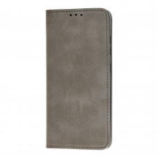 Чехол книжка для Samsung Galaxy A51 (A515) Black magnet серый