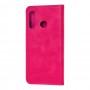 Чохол книжка Huawei P30 Lite Black magnet рожевий