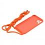 Чохол для iPhone 11 Pro Lanyard without logo orange