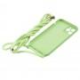 Чохол для iPhone 11 Pro Max Lanyard with logo mint gum