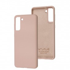 Чехол для Samsung Galaxy S21+ (G996) Wave Full pink sand