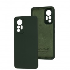 Чехол для Xiaomi 12 Lite Wave camera Full зеленый / cyprus green
