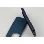 Чохол для iPhone 15 Pro Max Leather with MagSafe deep blue