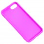 Чохол силіконовий для iPhone 7/8 матовий фіолетовий
