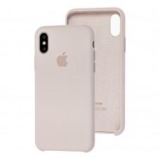 Чохол Silicone для iPhone X / Xs Premium case stone