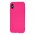 Чохол для iPhone X / Xs Matte темно-рожевий