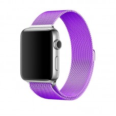 Ремешок для Apple Watch Milanese Loop 38mm / 40mm фиолетовый