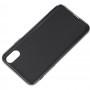 Чехол для iPhone X / Xs Silicone case (TPU) черный