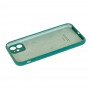 Чохол для iPhone 11 Silicone Slim Full camera pine green