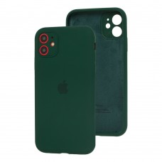 Чехол для iPhone 11 Silicone Slim Full camera cyprus green 