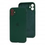 Чохол для iPhone 11 Silicone Slim Full camera cyprus green