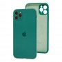 Чохол для iPhone 11 Pro Max Silicone Slim Full camera pine green