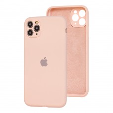 Чехол для iPhone 11 Pro Max Silicone Slim Full camera pink sand