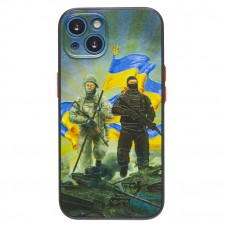 Чохол для iPhone 13 WAVE Ukraine Shadow Matte to victory